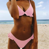 Sweetheart Ruffle Bikini