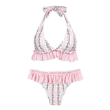 Pink Ruffles Bikini