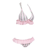 Pink Ruffles Bikini