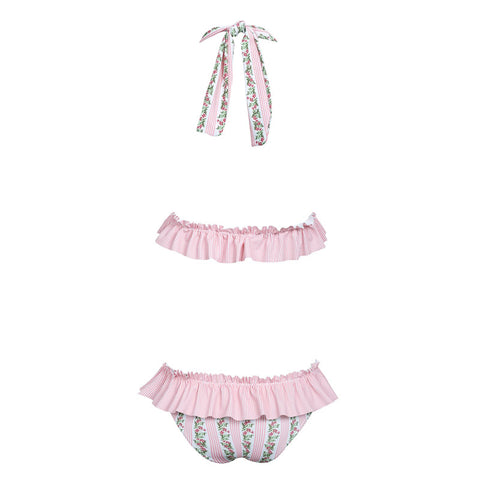 Pink Ruffles Bikini