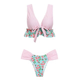 Pink Florals Bikini