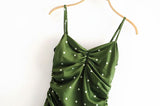 Green Polka Dot Dress