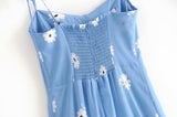 Blue Daisy Dress