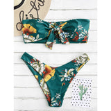 Tropical Bandeau Bikini