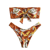 Tropical Bandeau Bikini