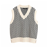 Oversized Knitted Vest