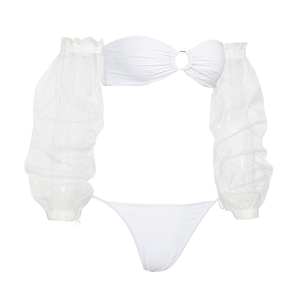 Ruffle Sleeve Bikini