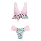 Pink Florals Bikini