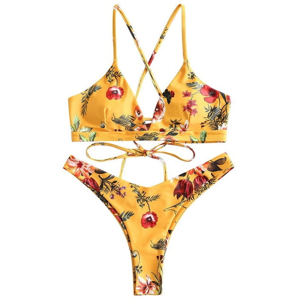 Tropical Floral Bikini