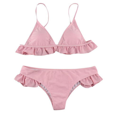 Sweetheart Ruffle Bikini