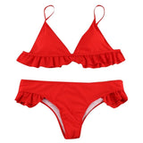 Sweetheart Ruffle Bikini