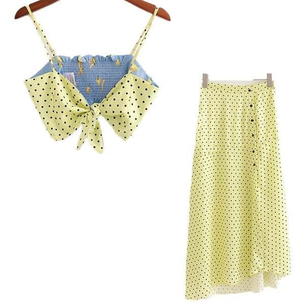 Two Piece Yellow Set