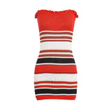 Striped Knitted Dress