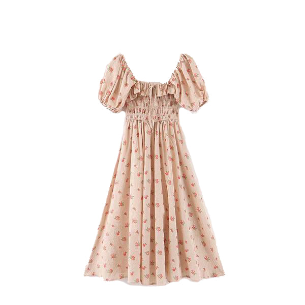 Vintage Floral Dress