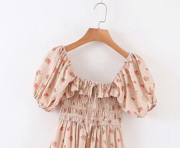 Vintage Floral Dress