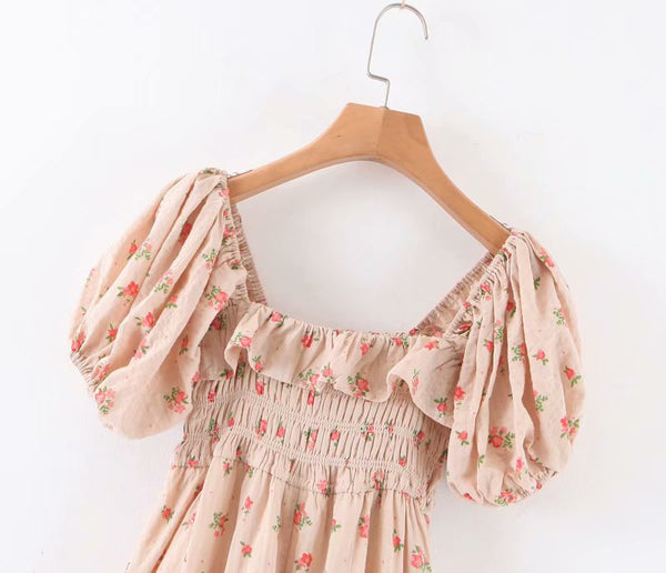 Vintage Floral Dress