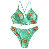 Star Sun Moon Lace Bikini